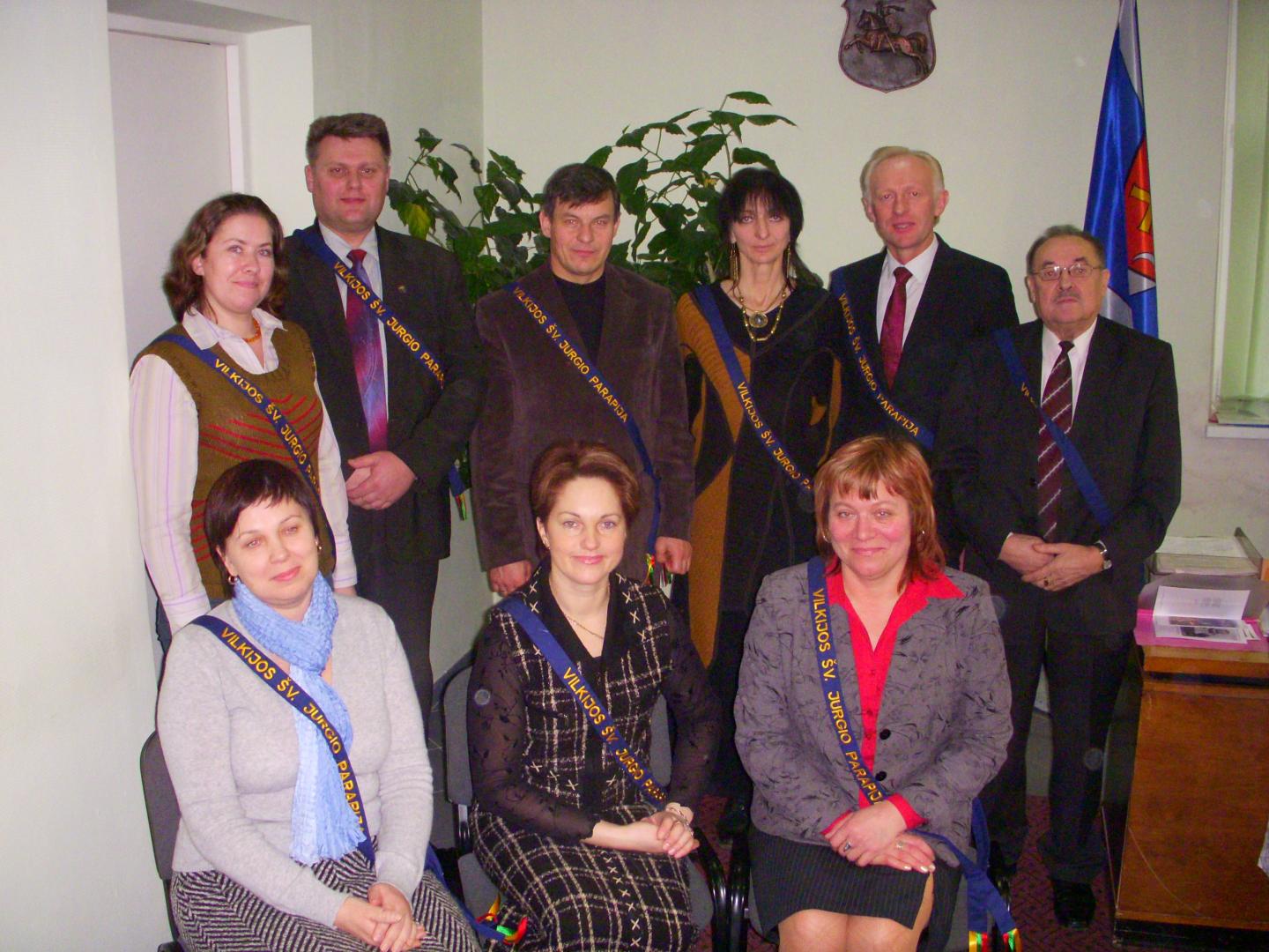 Vilkijos pastoracinė taryba 2008-12-22.